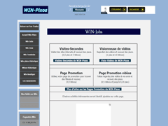 screenshot de la page WIN-Pixos